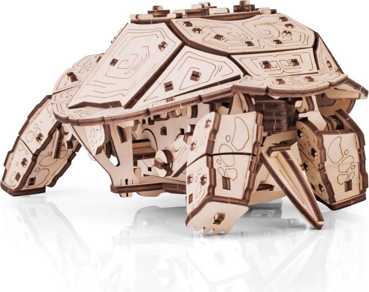 Eco Wood Art Tortue - Kit de construction en bois 3D