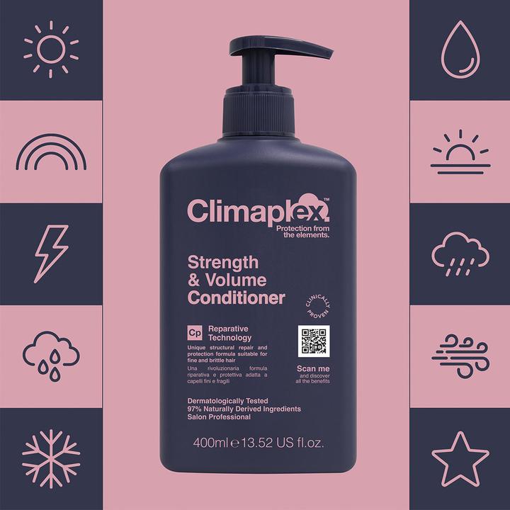 Image du produit Climaplex Après-shampooing Strengh & Volume (400 ml)