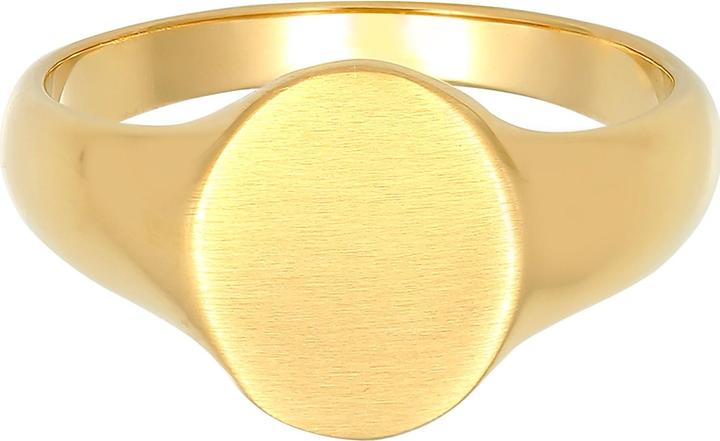 Immagine prodotto Kuzzoi Anello Basic Cool Signet Ring Uomo Argento 925 opaco (62, 925 Argento)