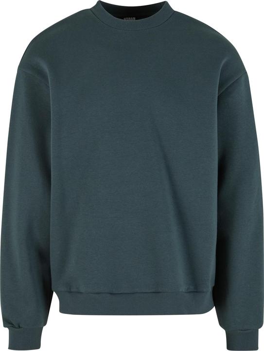 Produktbild Urban Classics Fluffy Crewneck bottlegreen S (S)
