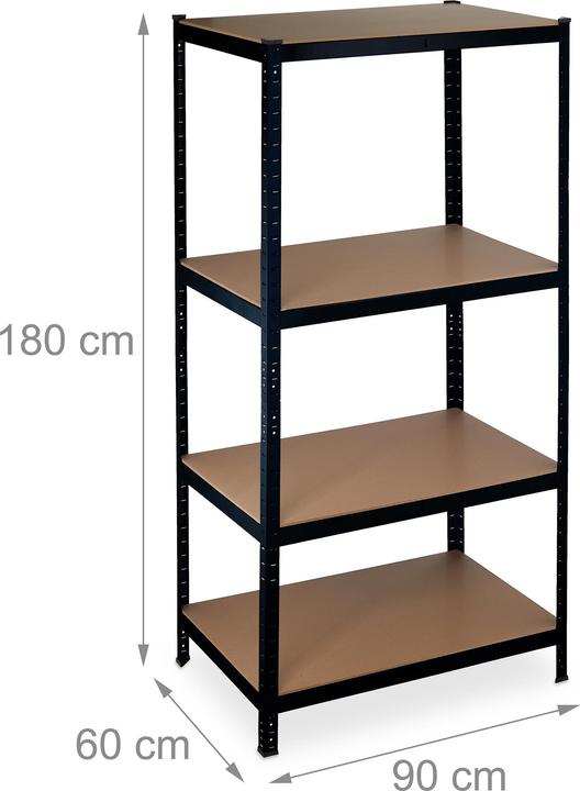 Produktbild Relaxdays Schwerlastregal