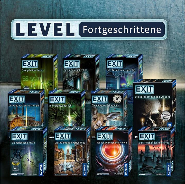 Actual product image Kosmos Exit Fortune City (German, 1 - 4 Players)