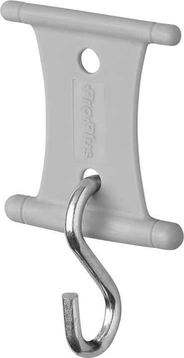 Produktbild ProPlus Aufhänger mit S-Haken für Kederschiene 5/6mm und 7/8mm - Set von 6 Stück