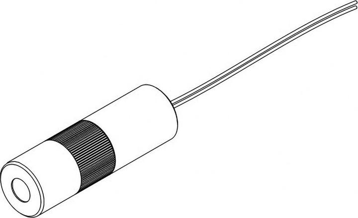 Actual product image Picotronic Laser module line red 5 mW LC650-5-3-F 14x45