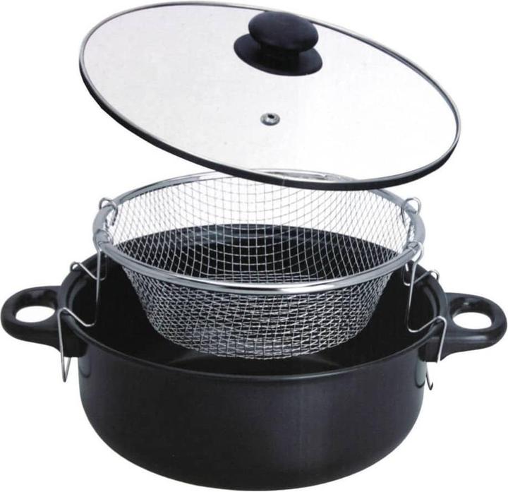 Actual product image HTI-Living Deep frying pot (26 cm, Frying pan, Steel)