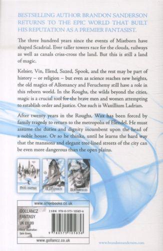 Produktbild Mistborn 04. The Alloy of Law (Englisch, Brandon Sanderson, 2012)