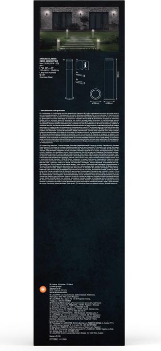 Produktbild Ledvance Endura Classic Ebro 49cm E27 Dark Gray (E27, IP44)