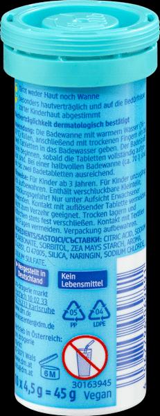 Nährwerte und Zutaten dm SauBär Badefarbe (Badeperlen)