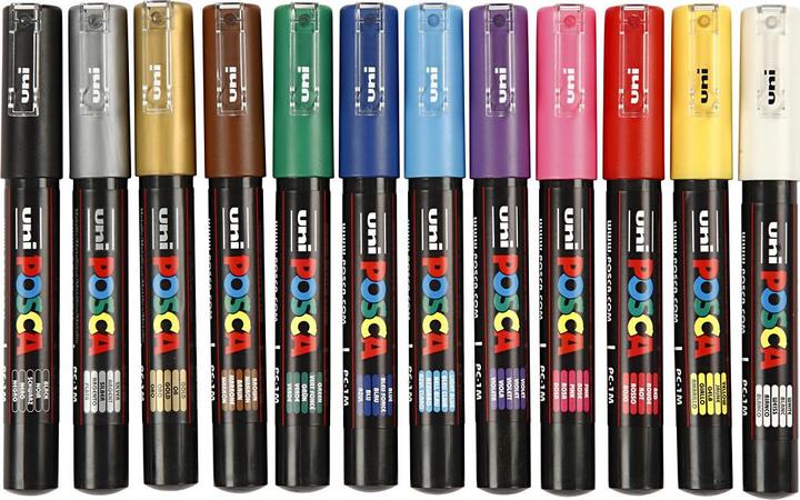 Produktbild Uni Posca Posca Marker (12 x)