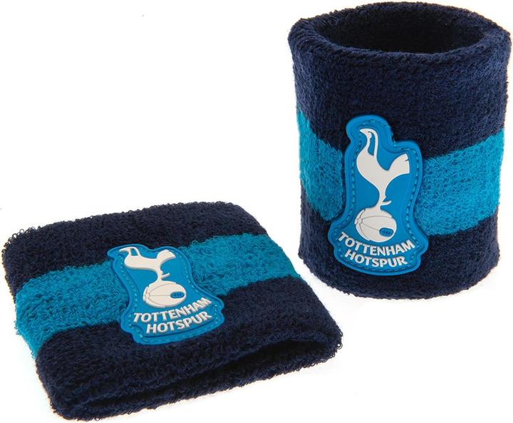 Actual product image Tottenham Hotspur FC Wristband (Pack of 2) (100% synthetic material)