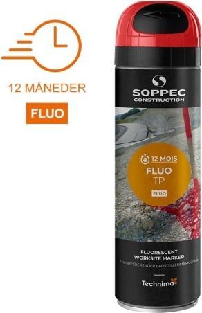 Produktbild Soppec Markierspray Fluo TP rot (Rot, 0.50 l)