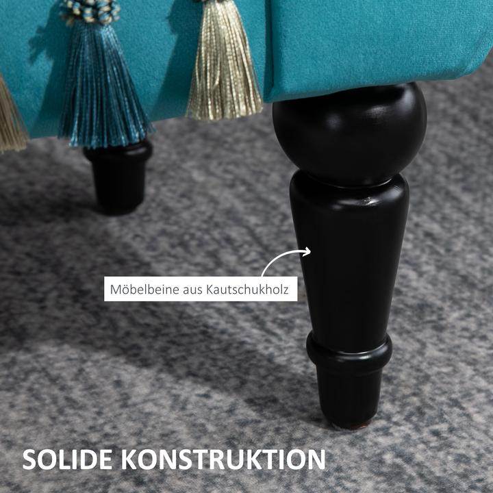 Actual product image Homcom Upholstered bench (117 cm)