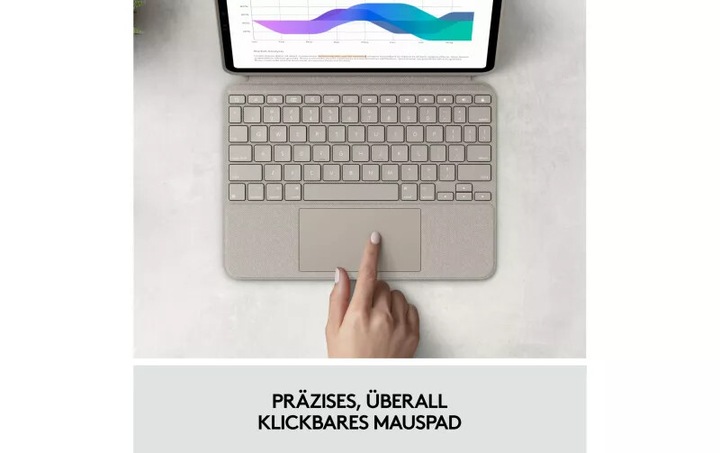 Image du produit Logitech Combo Touch (CH, iPad Pro 11 2018 (1. Gen), iPad Pro 11 2020 (2. Gen), iPad Pro 11 2021 (3ème génération), iPad Pro 11 2022 (4e génération))