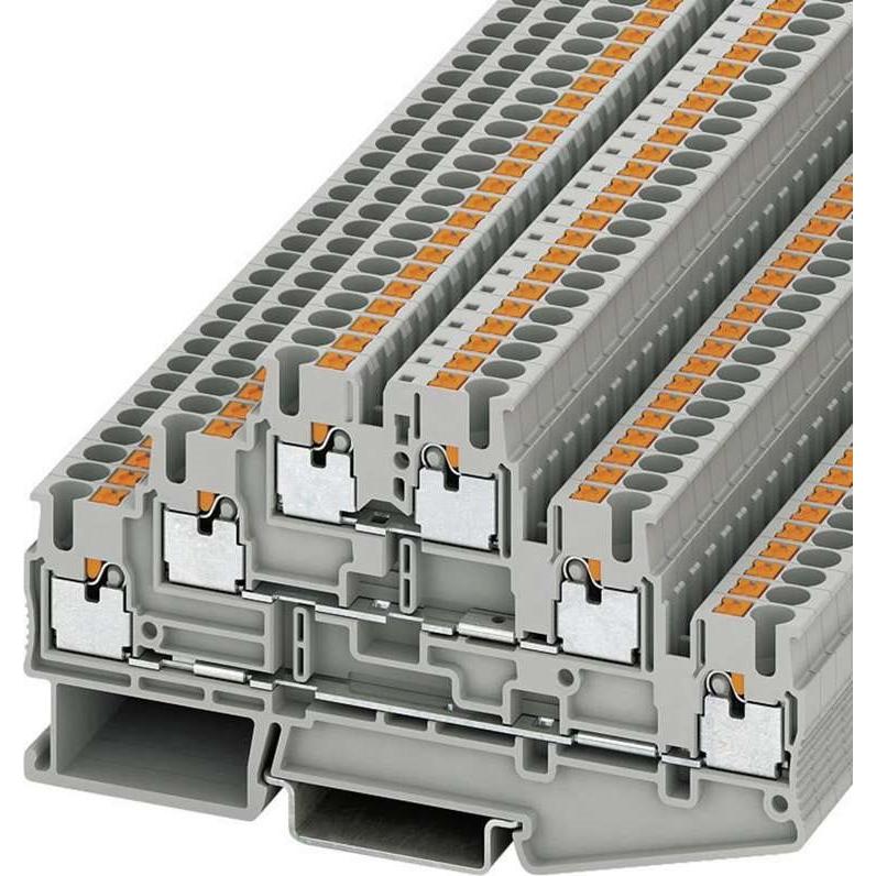 Thumbnail - Phoenix Contact Reihenklemme PIT 2,5-3L, Elektronikkabel + Stecker, Grau