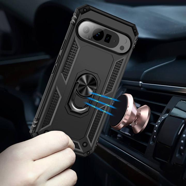 Produktbild Cover-Discount Google Pixel 9 Pro XL - Armor Case mit Kickstand (Google Pixel 9 Pro XL)
