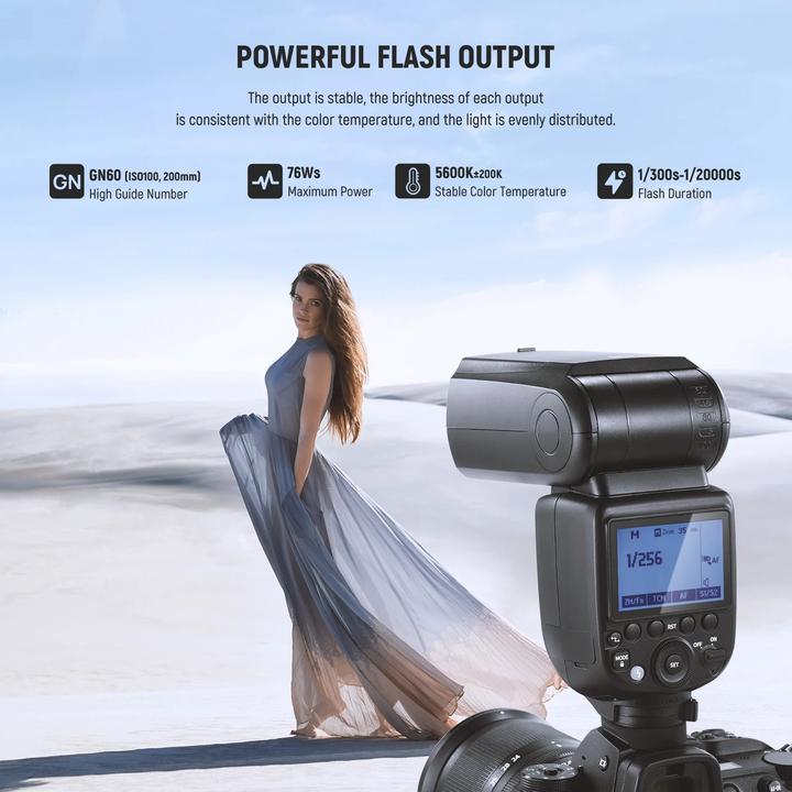Actual product image Neewer NW760-N TTL Flash Speedlite (Plug-on flash, Nikon)