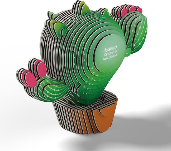 Produktbild Eugy 3D Cardboard Model Kit - Cactus