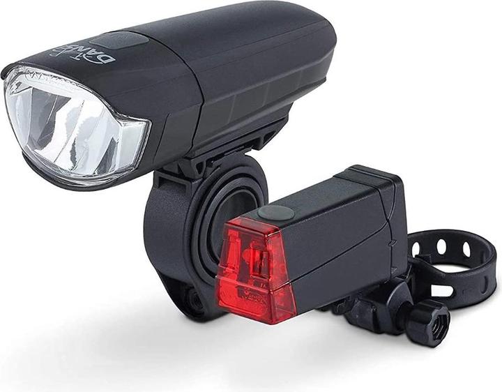 Immagine prodotto Dansi Set di luci per bicicletta a LED Basic (90 lm, 35 lm)