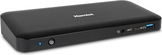 Produktbild Hamlet HDOCKS600C Portreplikator und Dockingstation für Notebooks Kabelgebundener USB 3.2 Gen 2 (3.1 Gen (USB-C, 4 Ports)