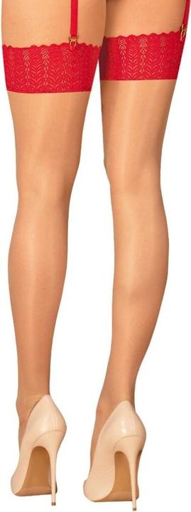 Image du produit Obsessive - Bas Ingridia - Rouge (L, M)