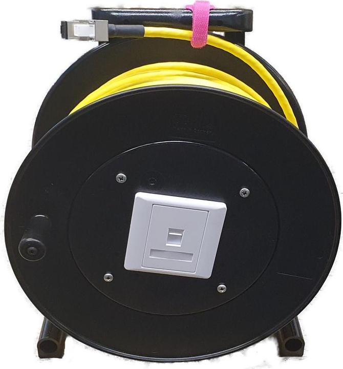 Produktbild EFB Elektronik Cat.8.1/Class I Installationsstrecke 25m auf Kabeltrommel (25 m)