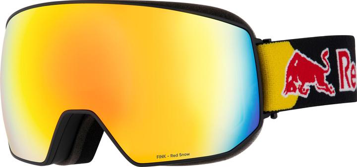 marrone con specchio rosso, Nero