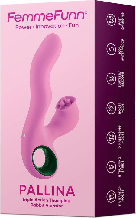 Actual product image Femme Funn femmefunn pallina pink