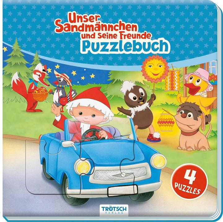 Produktbild Unser Sandmännchen Puzzlebuch mit 4 Puzzle Sandmann (Deutsch, Trötsch Verlag GmbH & Co. KG, 2020)