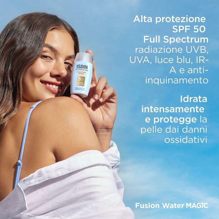 Immagine prodotto Isdin Fusion Water (Crema solare viso, SPF 50, 50 ml)