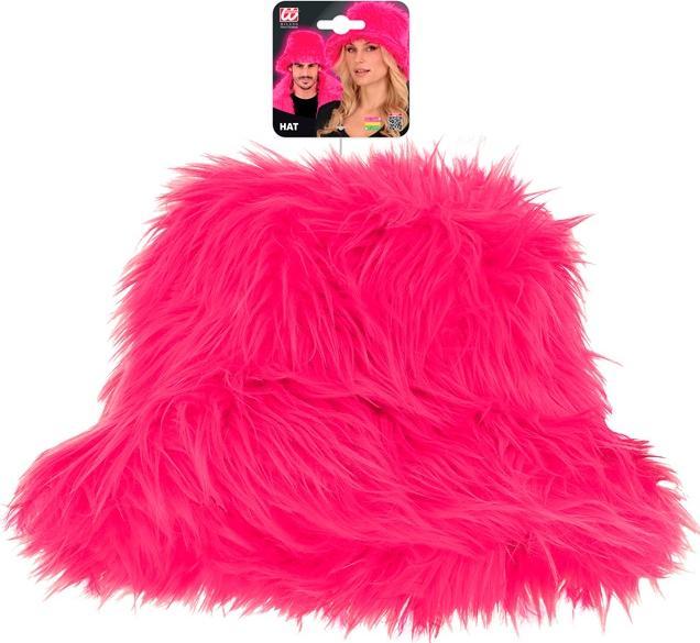 Produktbild Widmann Neon Pinker Plüsch Anglerhut