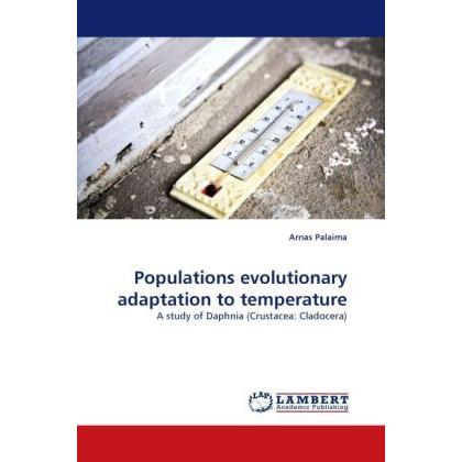 Populations evolutionary adaptation to temperature, Fachbücher von Arnas Palaima
