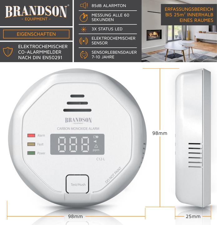 Produktbild Brandson CO-Melder