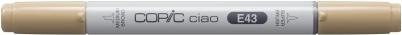 Actual product image Copic Ciao Type E - 43 (E43 - Dull Ivory, 1 x)