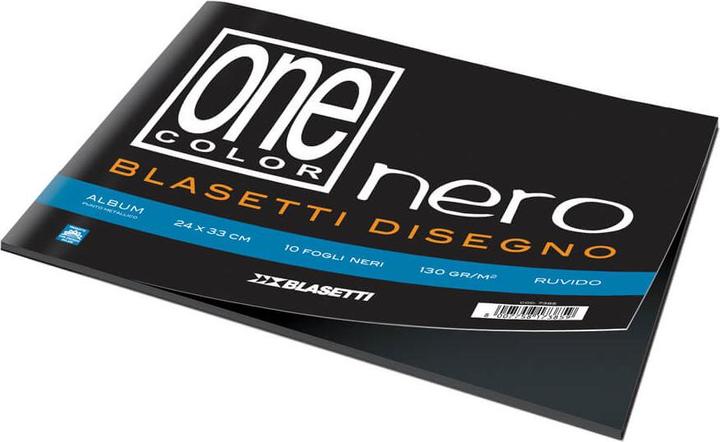 Image du produit Blasetti Paquet de 10 albums feuilles noires 24x33cm