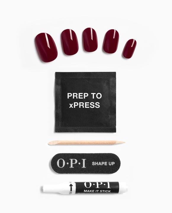 Immagine prodotto OPI Xpress/On (Borgogna, Rosso)