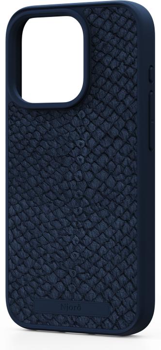 Image du produit Njord Salmon Leather Magsafe Case for iPhone 15 Pro, Bleu (Apple iPhone 15 Pro)