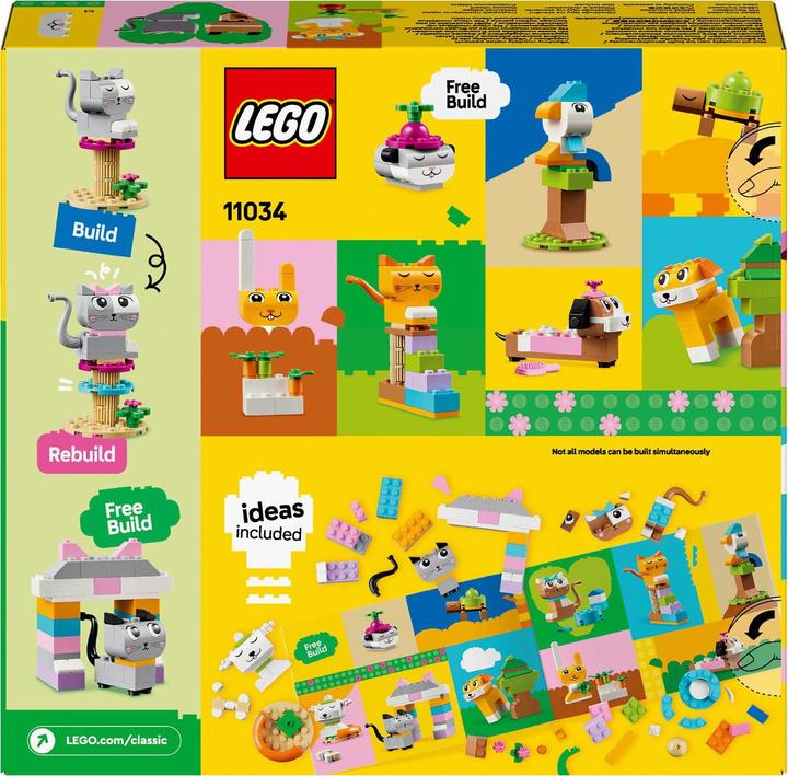 Actual product image LEGO 11034 Creative animals (11034, LEGO Classic)