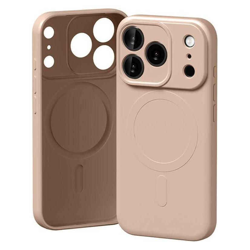 Mercury Semi-Silicon Magsafe Samsung Galaxy A37 PINK SAND (Samsung Galaxy A37), Smartphonehoes, Roze