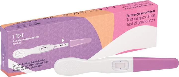 Actual product image Felan Pregnancy test (1 x)