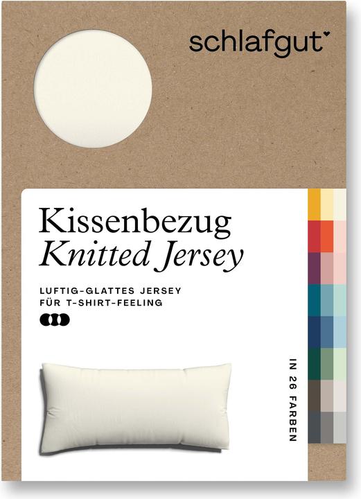 Actual product image schlafgut Knitted Jersey (Duvet cover, 40 x 80 cm)