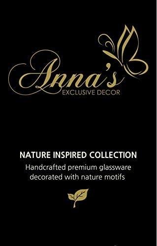 Image du produit Anna's Exclusive Decor Grande VASE en VERRE,, dans une boîte cadeau soufflée à la bouche en Pologne (1 x, 30 cm)