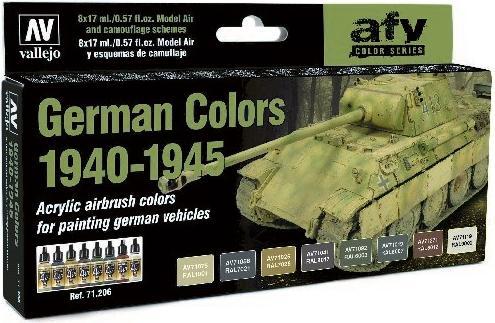Produktbild Vallejo German Colors 1940-1945 - Model Air