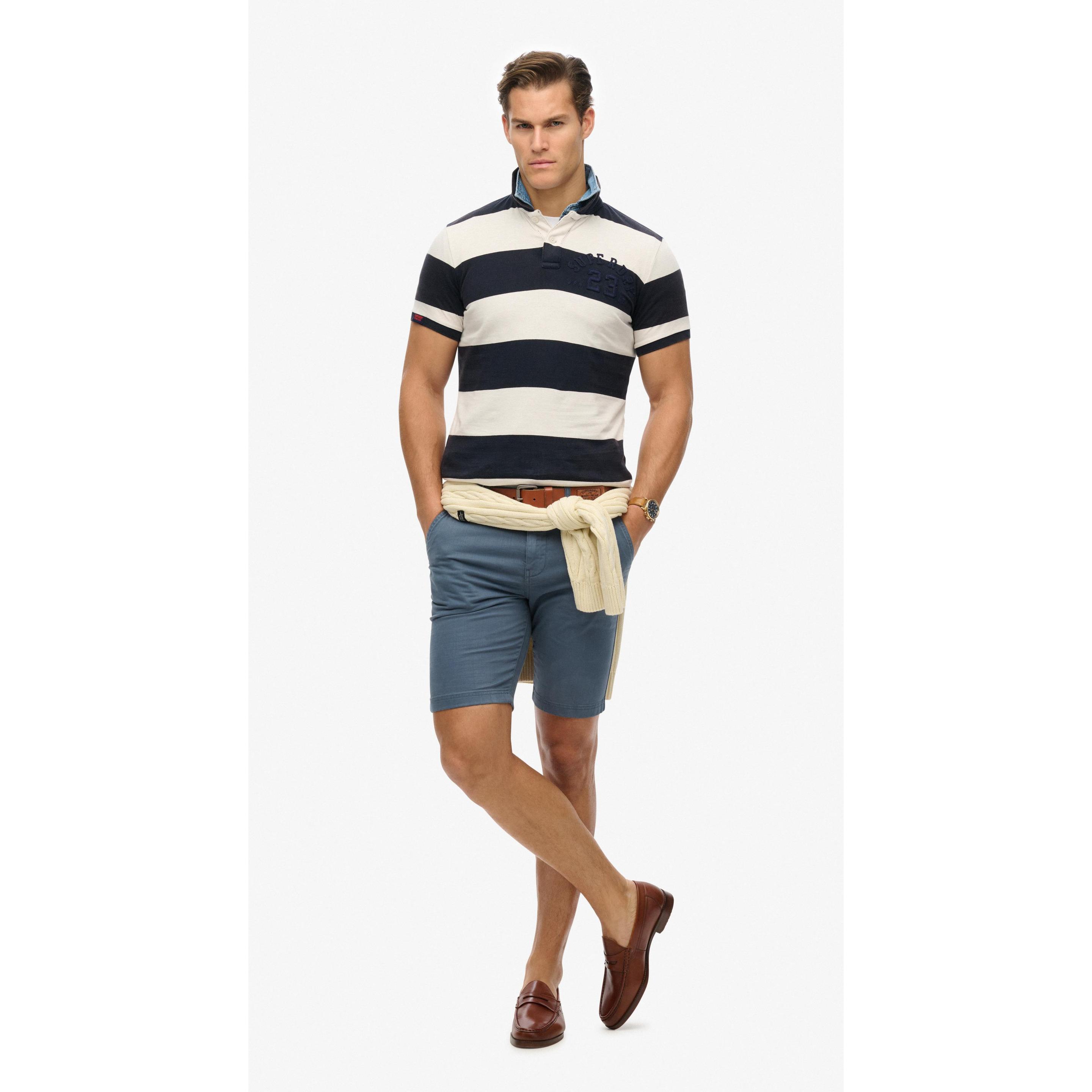 Thumbnail - Superdry, Herren, Shorts, Officer, Blau, (36)
