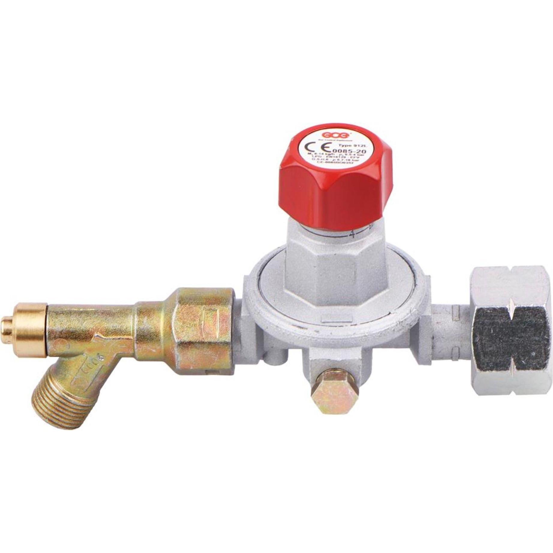 Magni , Accessori Per Stazioni Di Saldatura, Regolatore Di Propano Con Attacco Combinato Senza Manometro 0,5-4 Bar Gce