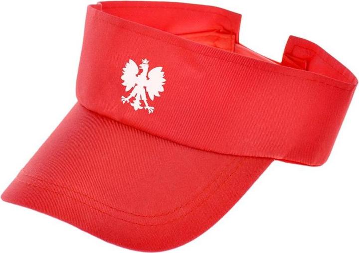 Arpex Weiss-Rotes Stirnband