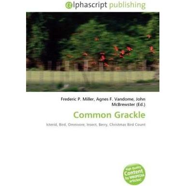 Common Grackle, Fachbücher