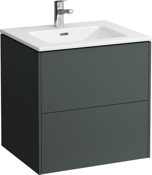 Image du produit Laufen Pro S Set Base 600, lavabo, 1 trou de robinetterie, trop-plein, meuble sous-lavabo inclus, 2