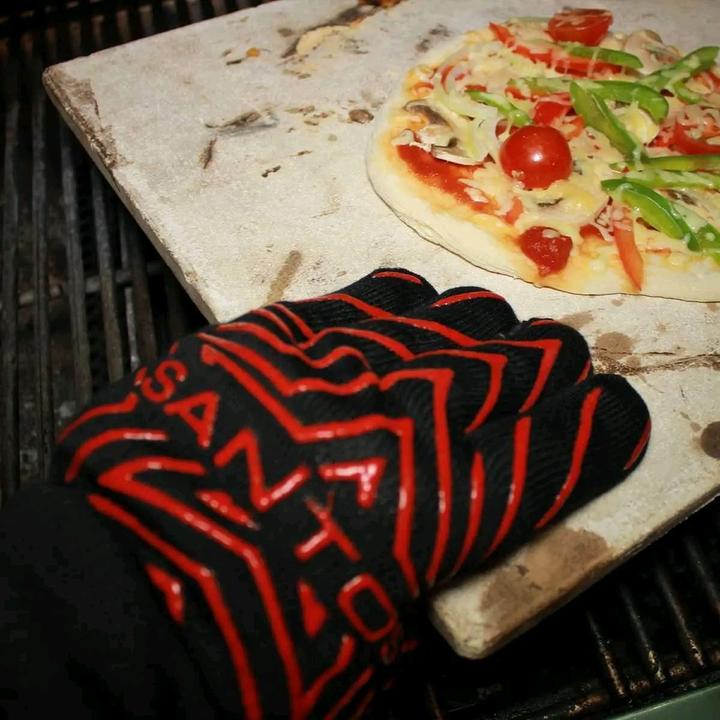 Actual product image Santos Grill Glove Pair (100% Aramid, Inner lining: 95% cotton, 5% polyester)