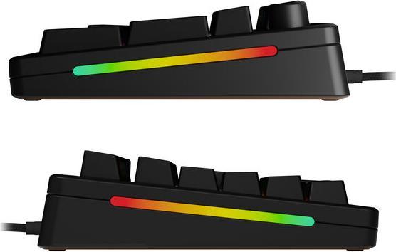 Produktbild Glorious GMMK 3 100 % Custom Gaming-Tastatur - Pre-Built, ANSI (US), Fox Switches, schwarz (Kabelgebunden)
