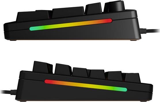 Produktbild Glorious GMMK 3 100 % Custom Gaming-Tastatur - Pre-Built, ANSI (US), Fox Switches, schwarz (Kabelgebunden)
